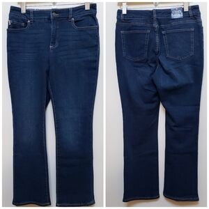 Chaps New Kick Flare Ankle Length Slimming Fit Jean Size 8/29